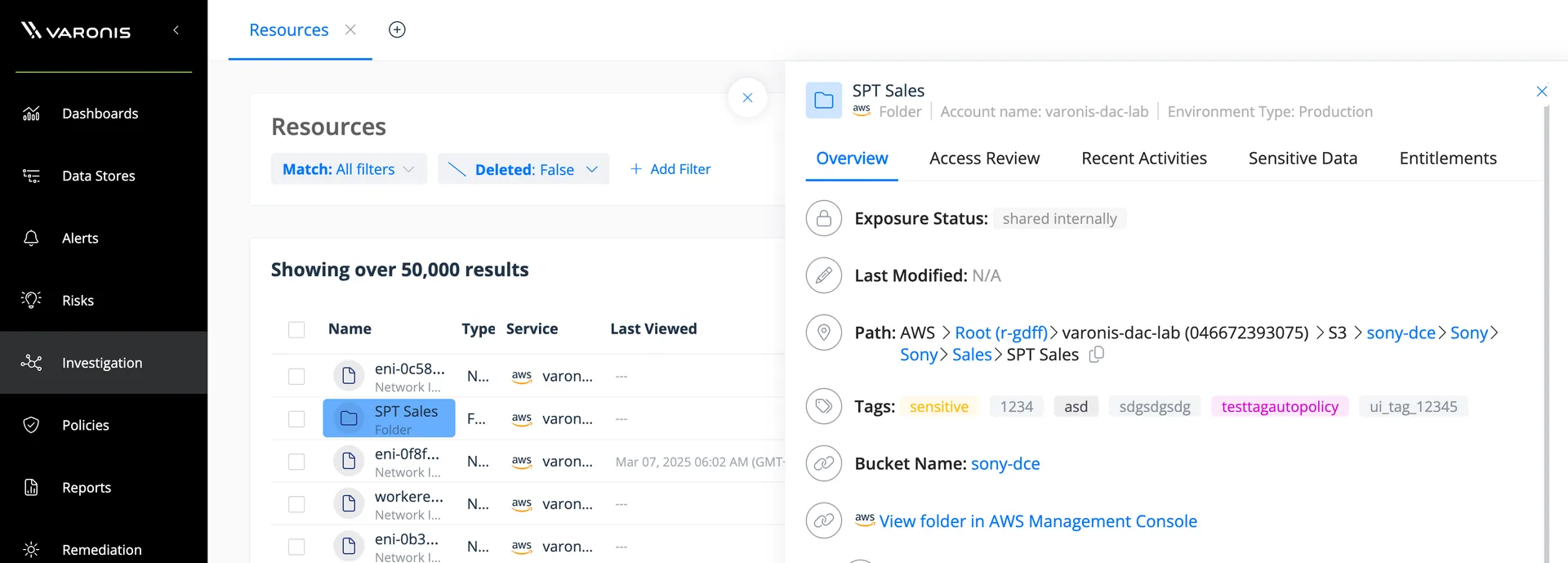Varonis: DatAdvantage Cloud App - Screenshot 6